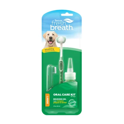 TropiClean Oral Care Kit for Dogs